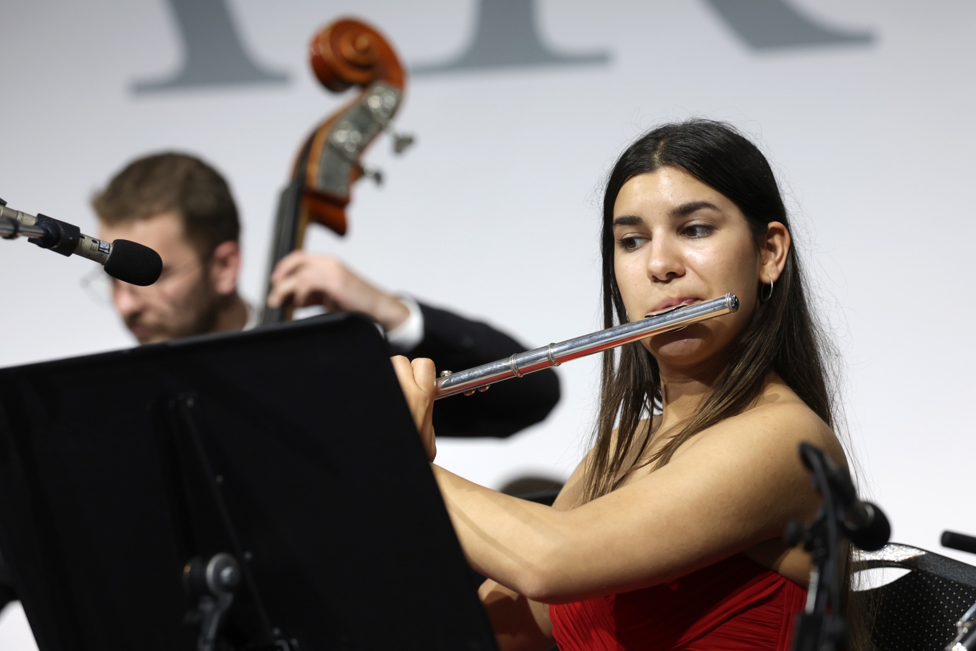 A flautist of Camerata Bulgarica in performance — watch on YouTube